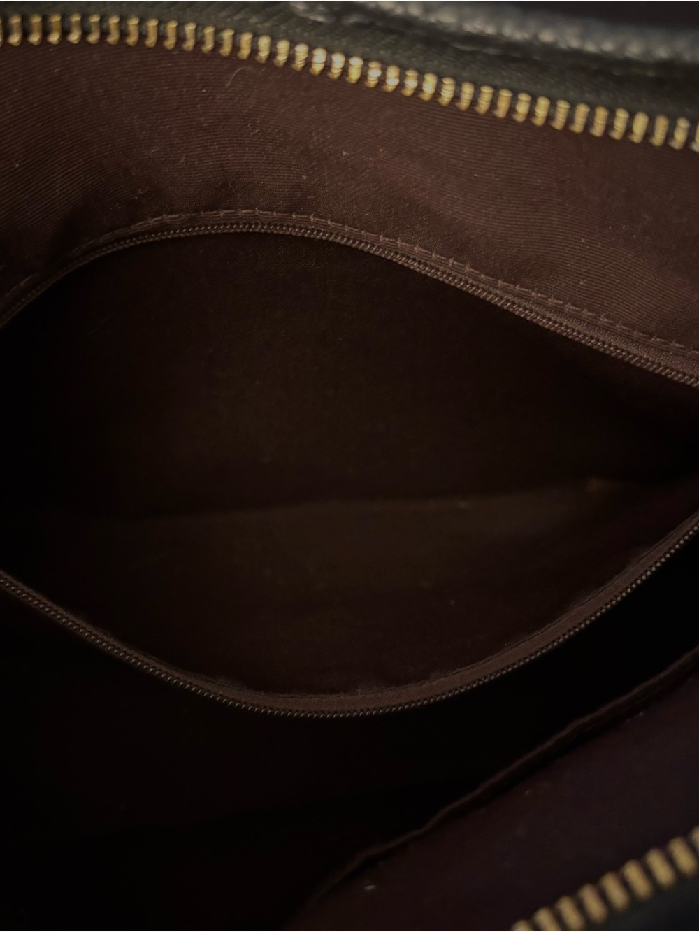 Coach Black Pebbled Leather Shoulder Hobo with Gold Hardware - Picture 5 of 11